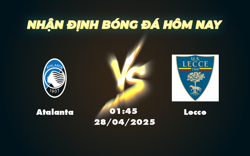 atalanta lecce 28 04 seria a